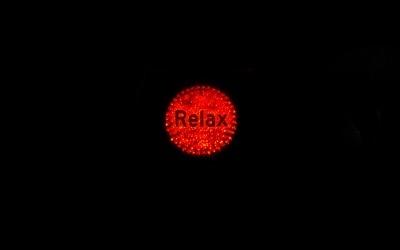 Relax - bouton indiquant le besoin de relaxation