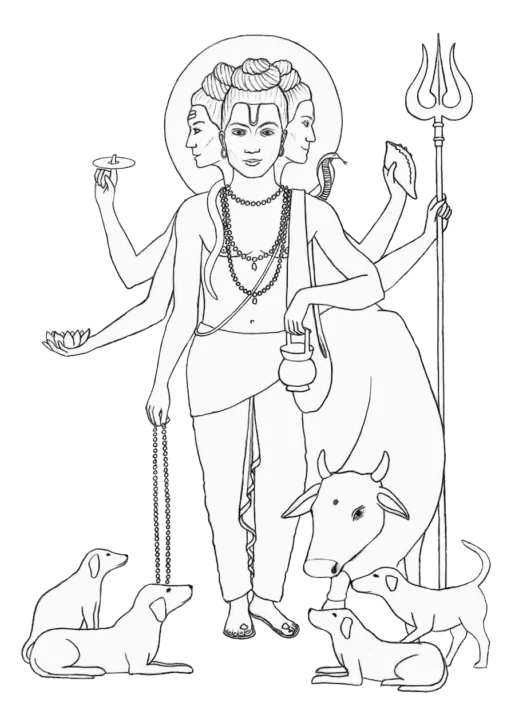 Image de Guru Dattatreya.