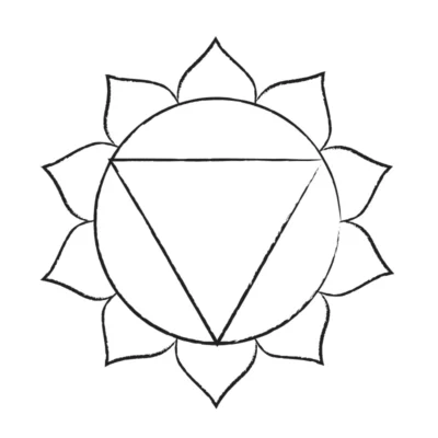 Symbole de manipura chakra