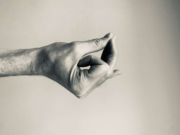 Hridaya mudra, le mudra du coeur.