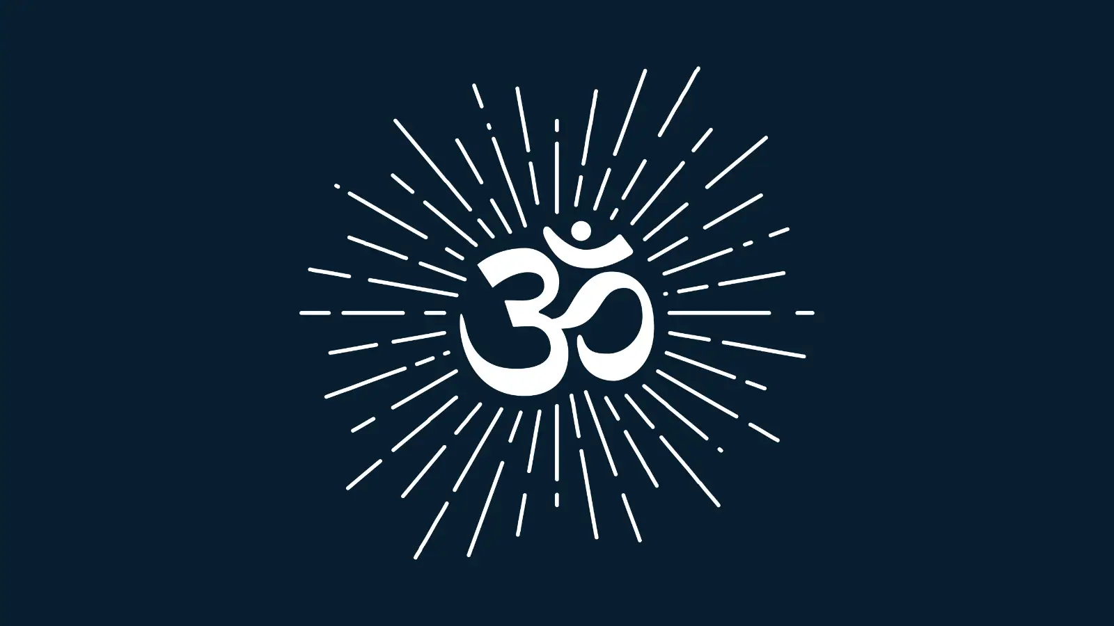 Symbole Om, composant visuel de Om Tat Sat