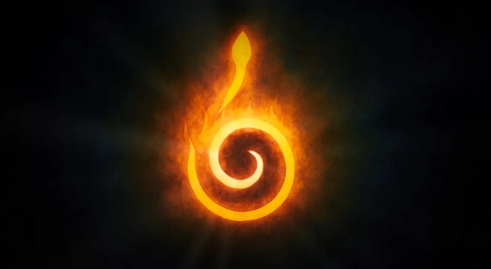 Image symbolique d’une crise de kundalini.